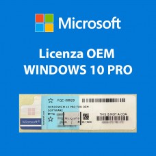 Licenza Originale Windows 10 Pro OEM  con Etichetta COA