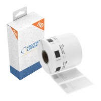 DK-11209 Etichette Adesive Compatibili per Brother – 62mm x 29mm, 800pz, Rotolo Senza Supporto DK-11209 Etichette Adesive Compatibili per Brother – 62mm x 29mm, 800pz, Rotolo Senza Supporto