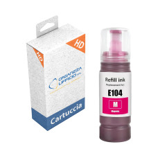 Flacone Magenta per Epson T00P3 104 C13T00P340 Compatibile 65 ml Flacone Magenta per Epson T00P3 104 C13T00P340 Compatibile 65 ml