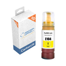 Flacone Giallo per Epson T00P4 104 C13T00P440 Compatibile 65 ml Flacone Giallo per Epson T00P4 104 C13T00P440 Compatibile 65 ml