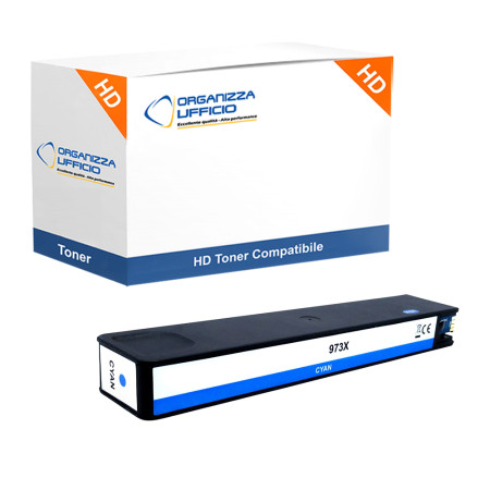 F6T81AE Cartuccia Ciano per HP 973XL Compatibile F6T81AE Cartuccia Ciano per HP 973XL Compatibile