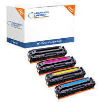 Kit 4 Toner CON CHIP per HP CF210X, CF211A, CF212A, CF213A Kit 4 Toner CON CHIP per HP CF210X, CF211A, CF212A, CF213A