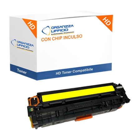 Toner Giallo per HP CF212A CON CHIP Compatibile 1.800 Pagine Toner Giallo per HP CF212A CON CHIP Compatibile 1.800 Pagine