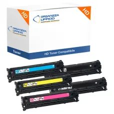 Kit 5 Toner per Canon 716 (2 x Nero, 1 x Ciano, 1 x Giallo e 1 x Magenta) Kit 5 Toner per Canon 716 (2 x Nero, 1 x Ciano, 1 x Giallo e 1 x Magenta)